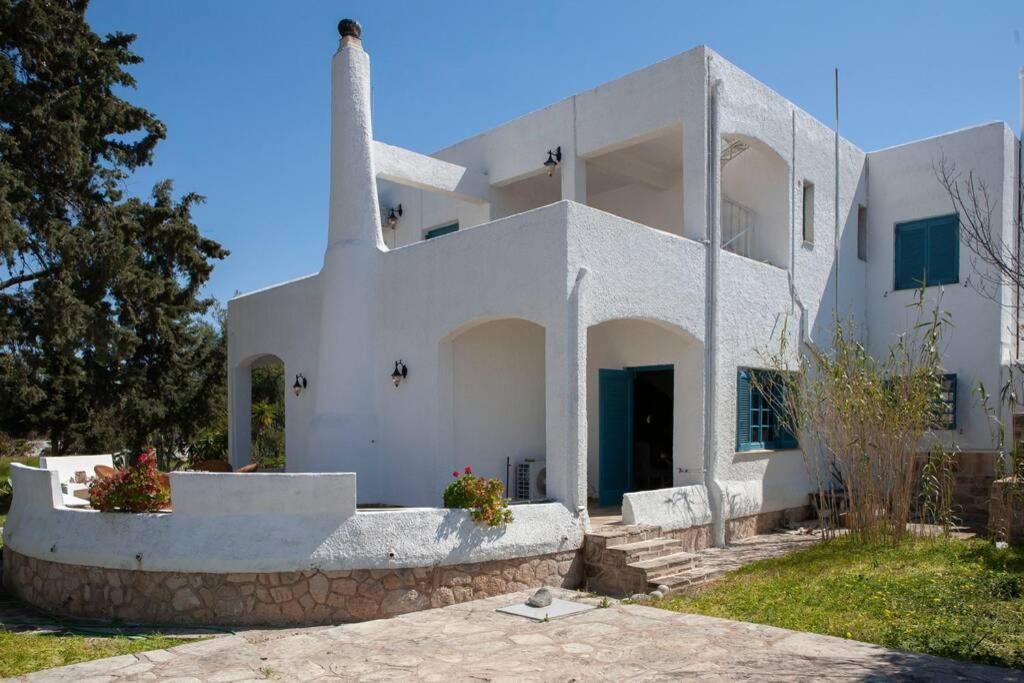 Villa Velissarios: Wonderful Villa Next To Beach Aegina Bagian luar foto